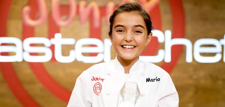 María, la aspirante más creativa y cariñosa, se convierte en la nueva MasterChef Junior