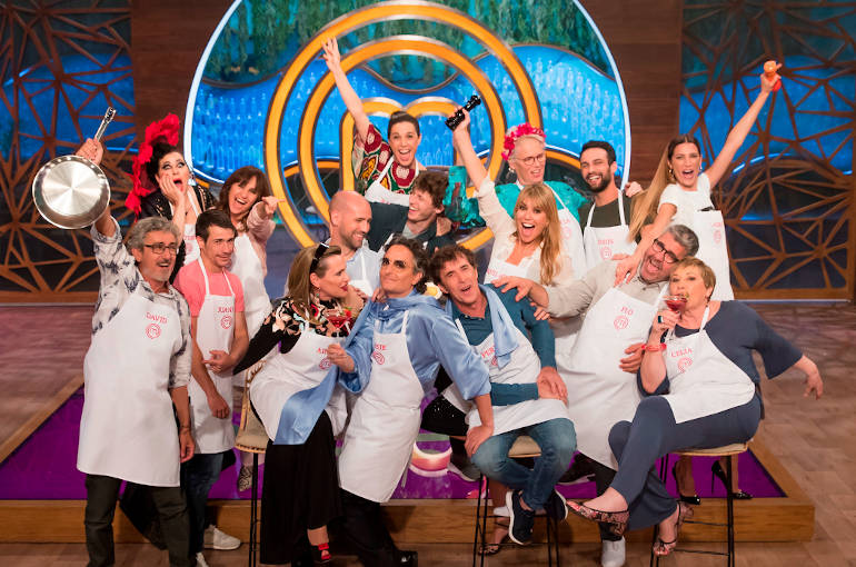 A incrível estreia de MasterChef Celebrity na televisão espanhola: mais de 2,3 milhões de espectadores e 24,3 de audiência