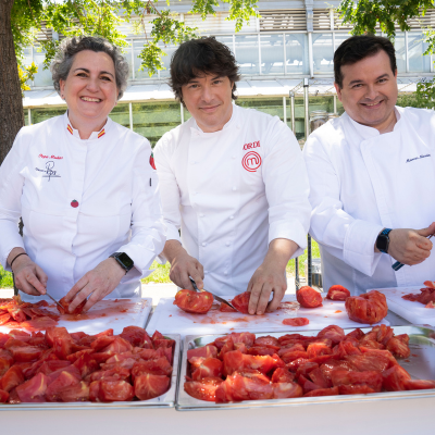 Pepa Muñoz, Jordi Cruz y Marcos Morán