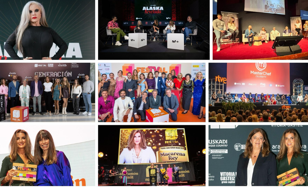 ‘Alaska Revelada’, ‘Generación Click’ y ‘MasterChef Celebrity 9’ deslumbran en la XVI edición del FesTVal