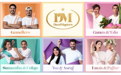 DecoMasters’ contrata os seus primeiros casais de celebridades: cinco duplas imprevisíveis