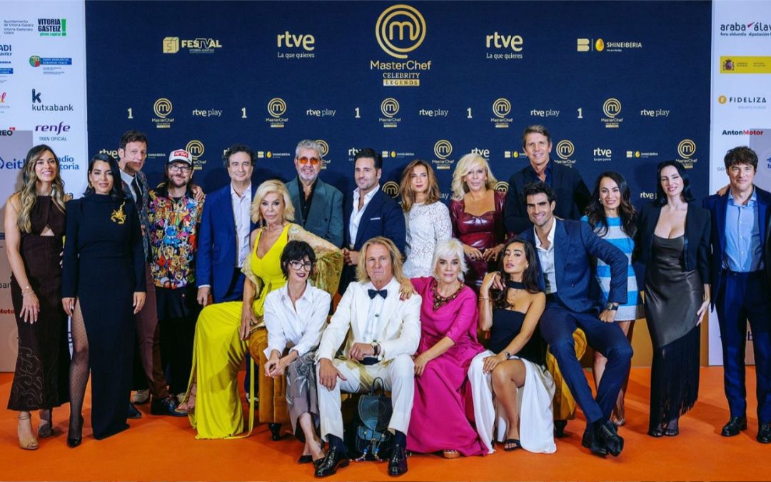 ‘MasterChef Celebrity Legends’ brilla en el FesTVal con una edición dedicada a las segundas oportunidades